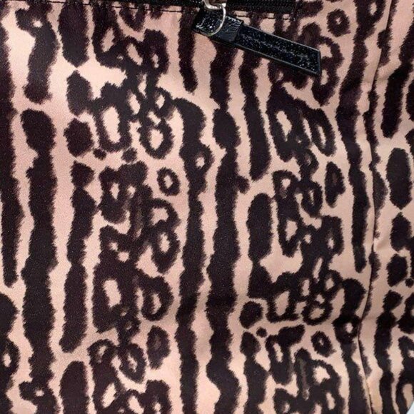 COACH w/ COA Gateway Ocelot Print Nylon Diaper Bag Large Tote - Picture 9 of 13